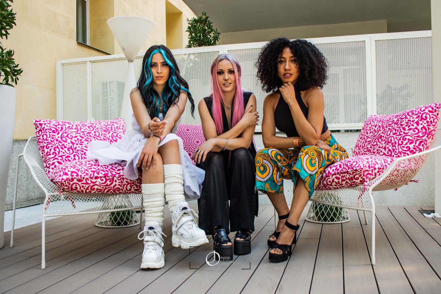 Sweet California presenta su nuevo single "Whisper". Fotografía por Josune Ordoñez